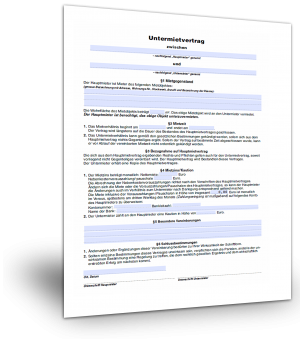 Kaufvertrag gebrauchter Motorroller (Muster zum Download)